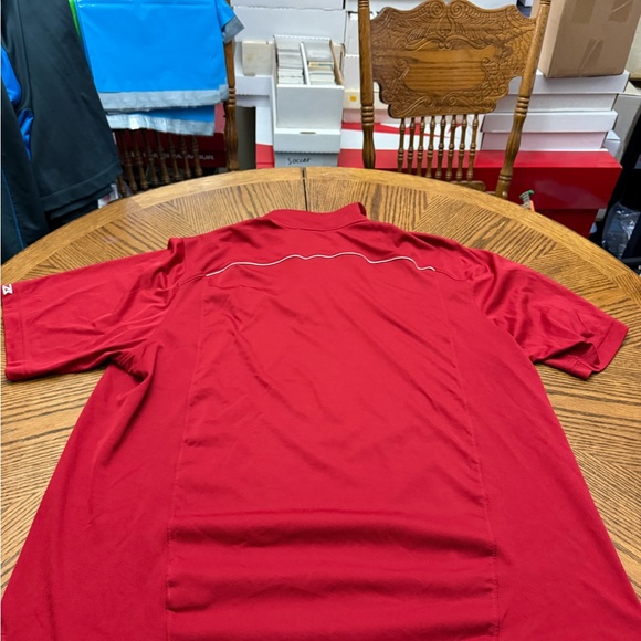 Cutter & Buck Arkansas Razorbacks  Red Polo Shirt - Picture 3 of 5